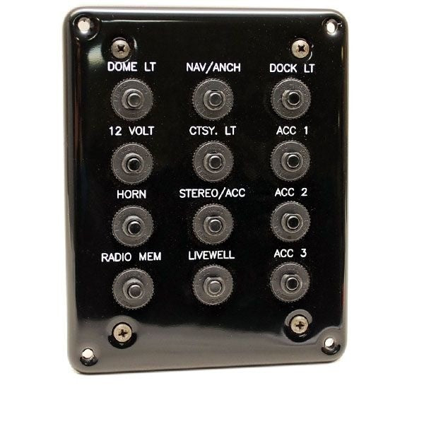 Godfrey Pontoon Boat Push to Reset Breaker Panel by Godfrey