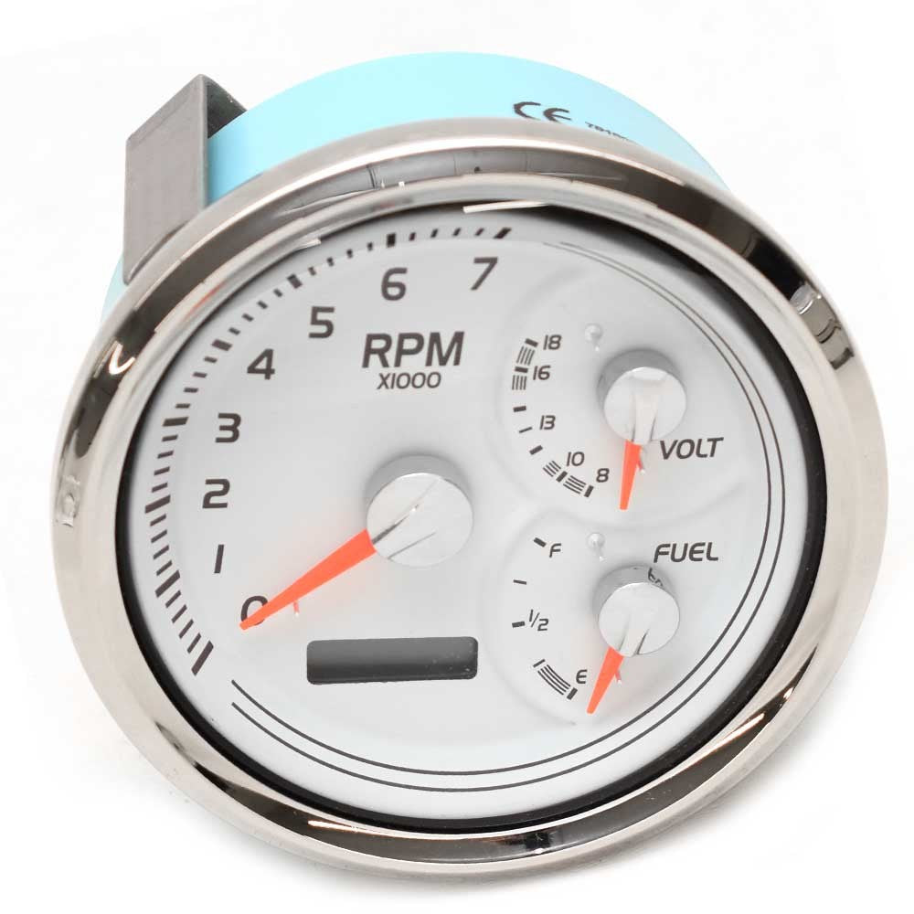 Veethree Boat Multifunction Gauge 781800PDFB | 4 1/4 Inch DeepVeeOpens
