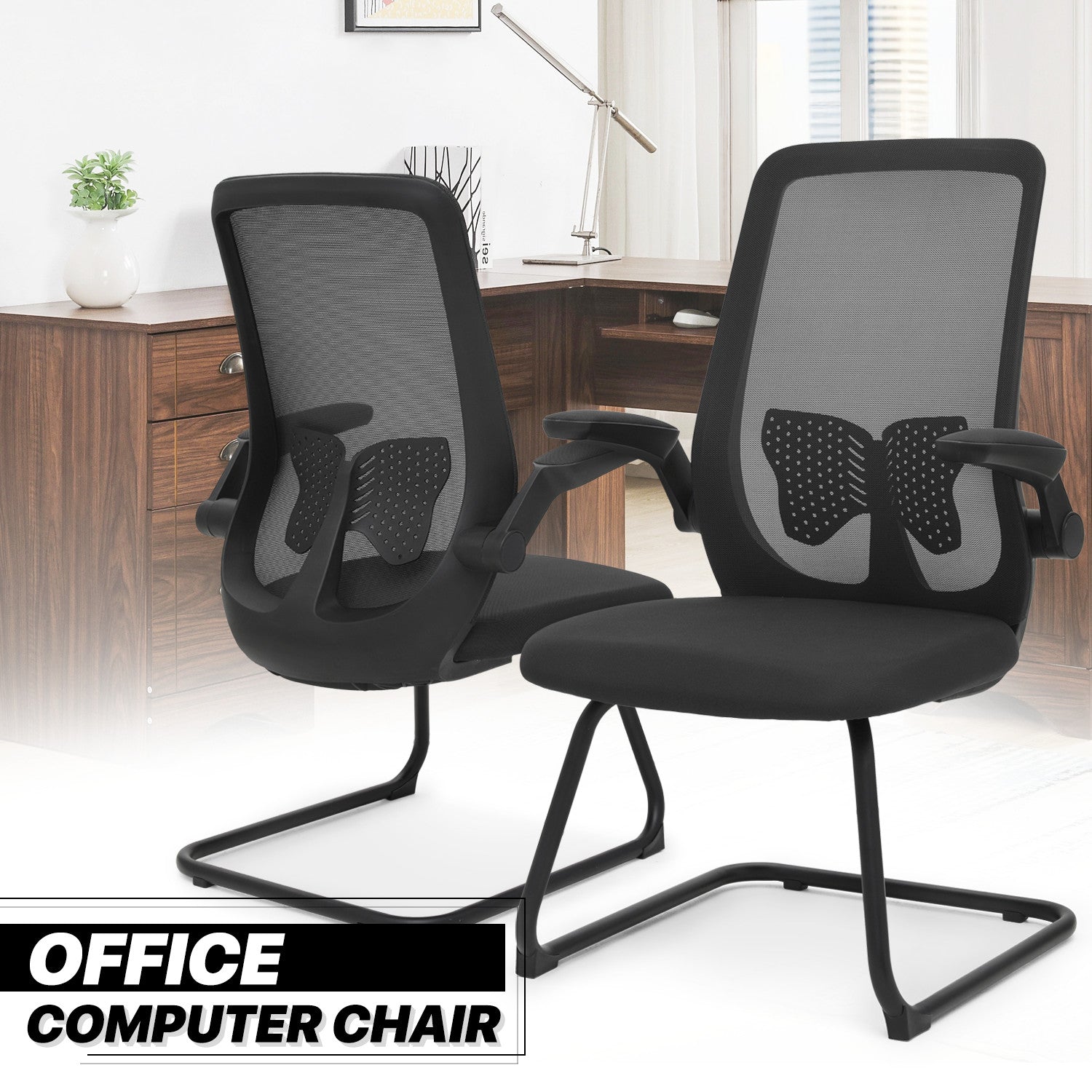 Breathable Mesh Back Guest Chair