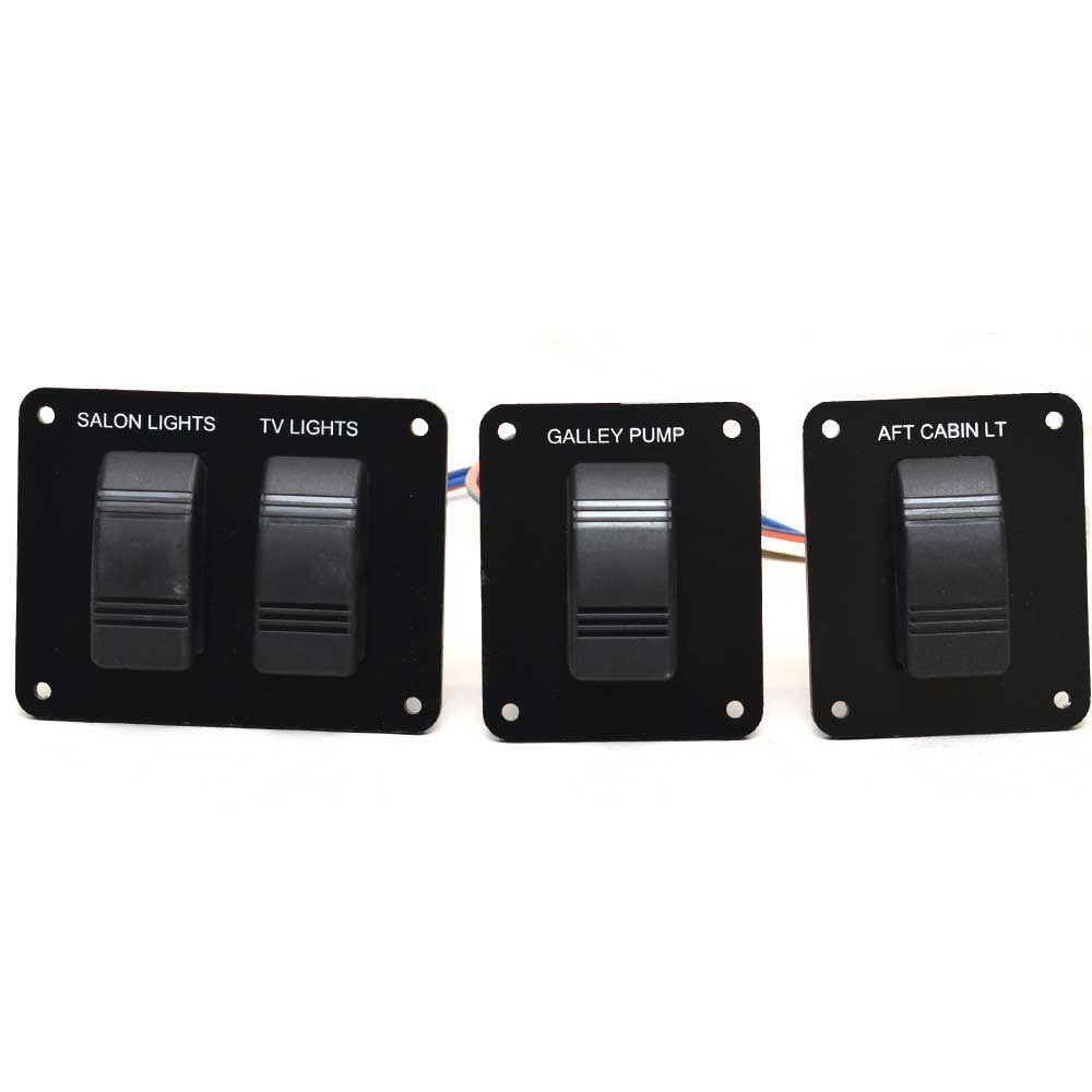 Interior Switch Panels Rinker Boat 260 Express Cruiser by Rinker