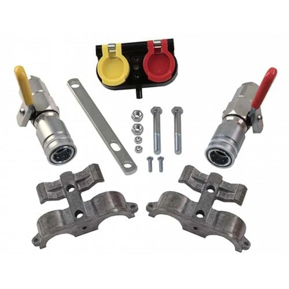 Hydraulic Breakaway Coupler Kit, Female Fits Case Ih