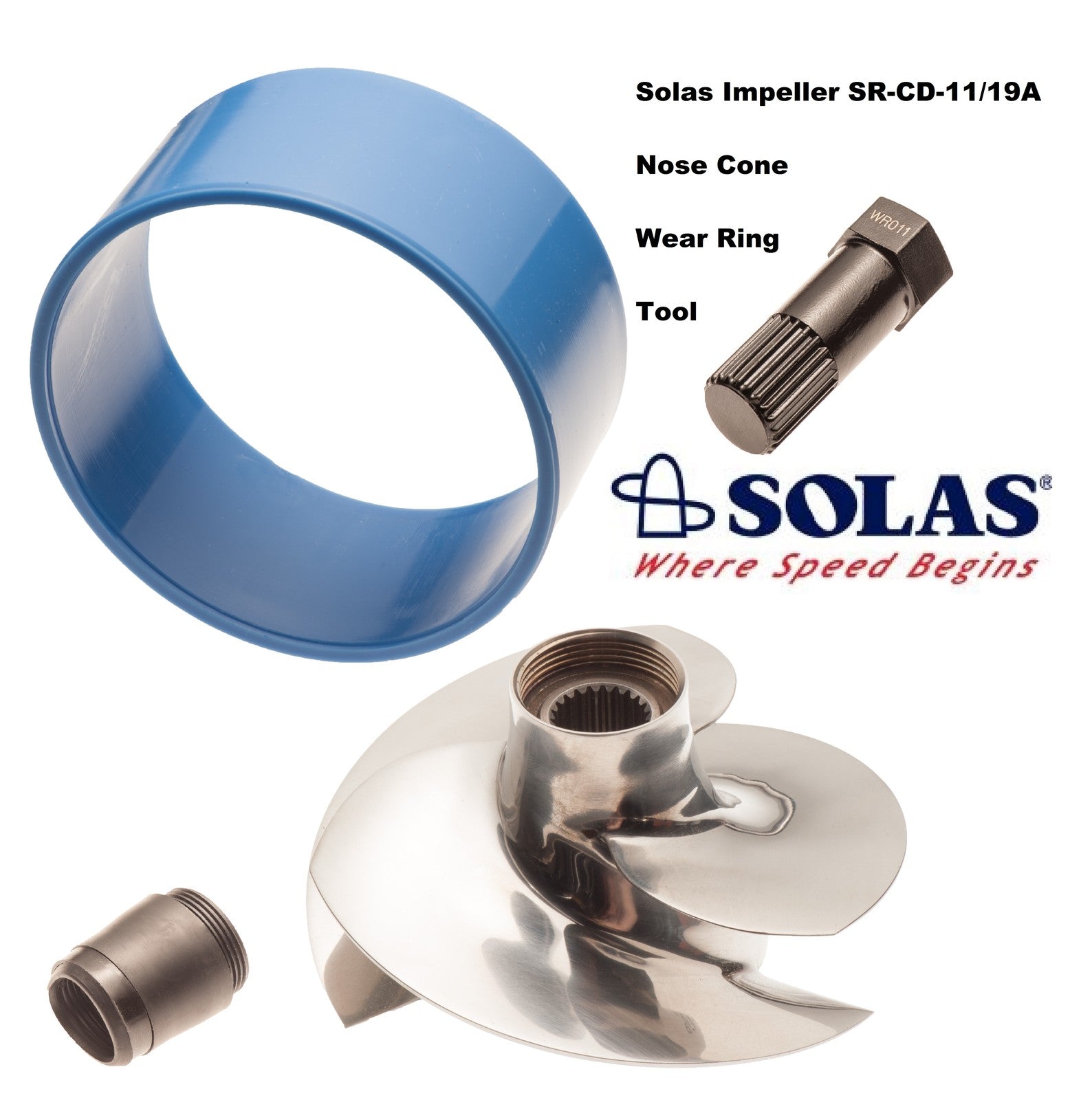 Solas SeaDoo 4-Tec Impeller Wear Ring Tool by Solas