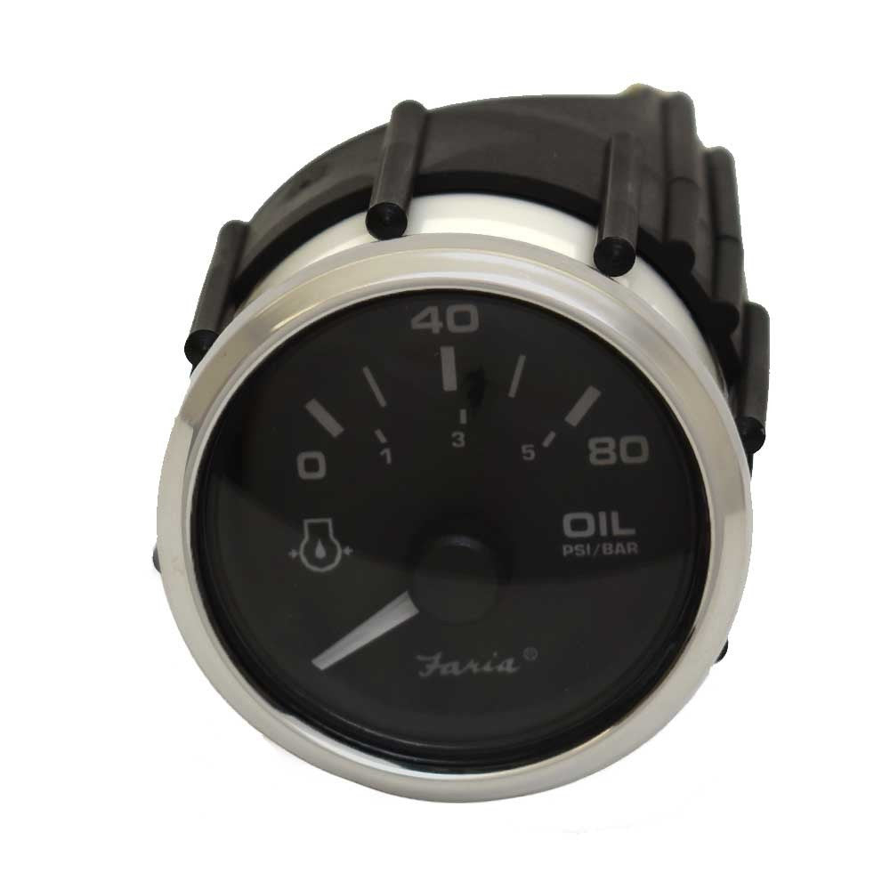 Faria Boat Marine Oil Pressure Gauge 2 Inch by Faria