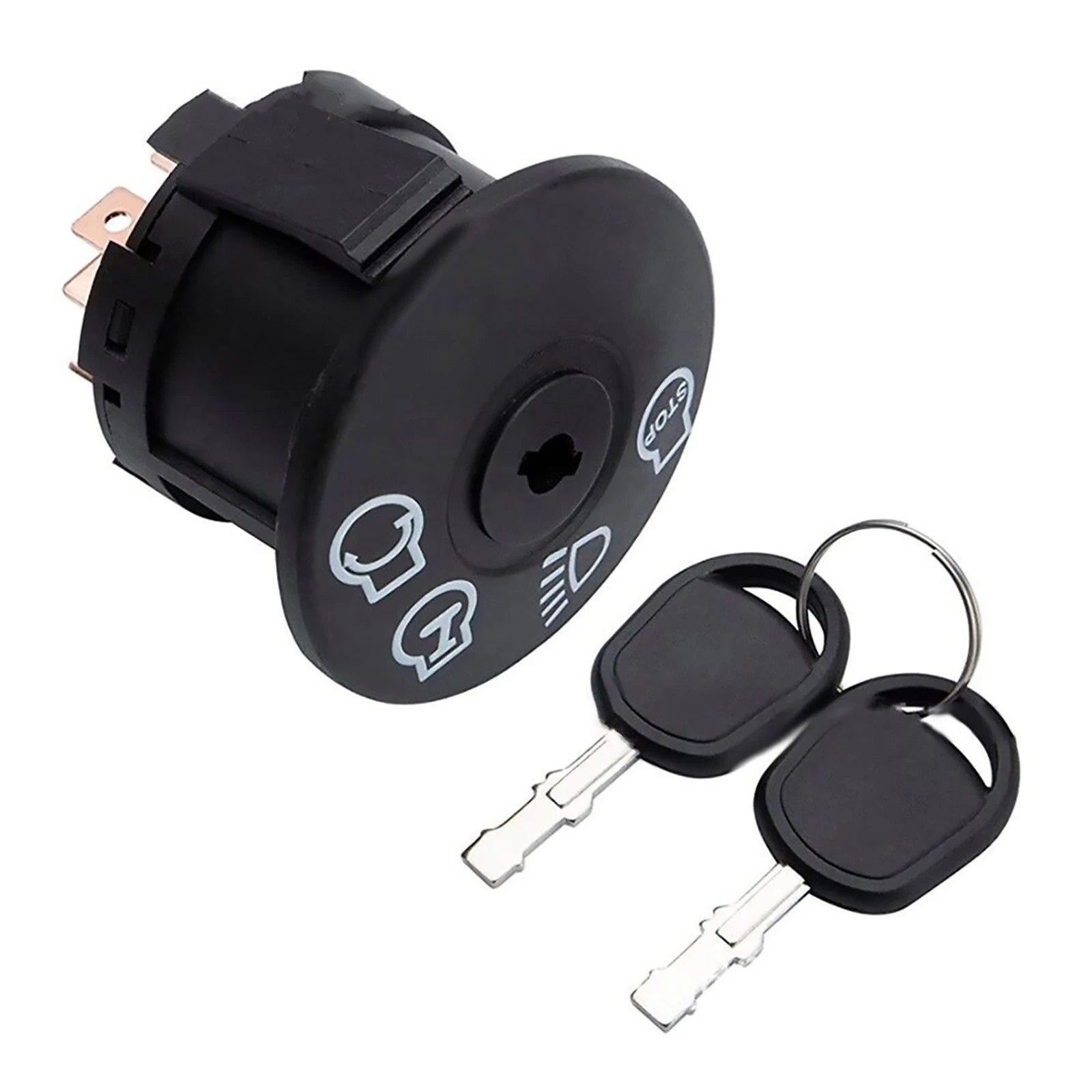 7pins Black Starter Ignition Switch For John Deere Lawn Mower