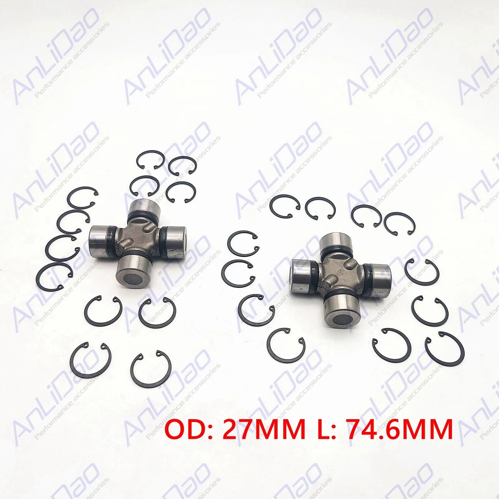 Fit Mercruiser Alpha 1 Gen 2 Bravo U-joint W Clips&zirc 865496a01
