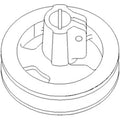 Ah206934 Pulley, Fixed Speed; Feeder House