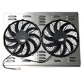 Z40003 Dual 12" Electric Fan And Shroud - 18 1/8 X 26 X 2 5/8