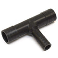 Sportsman Boat T Fitting 1 1/8 x 1 1/8 x 3/4 Inch Black Plastic by Sportsman
