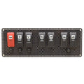Wellcraft Boat Rocker Switch Panel 025-4073 Gray Black by Wellcraft
