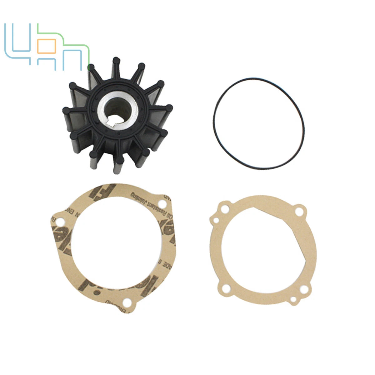 Water Pump Impeller Kit For Jabsco 18327-0001 Sherwood 15000k Dj Pump