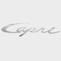 Bayliner Boat Decal Capri 7 x 1.5 Inch Silver by Bayliner