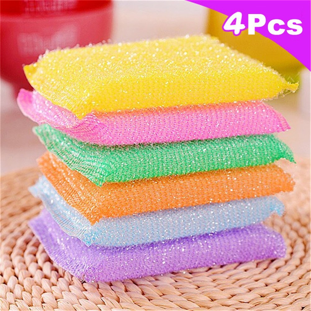 Cleaning Pots and Sponges Set