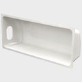 Chaparral Boat Storage Tub Bin 33.00030 | White Plastic W/ Cutout