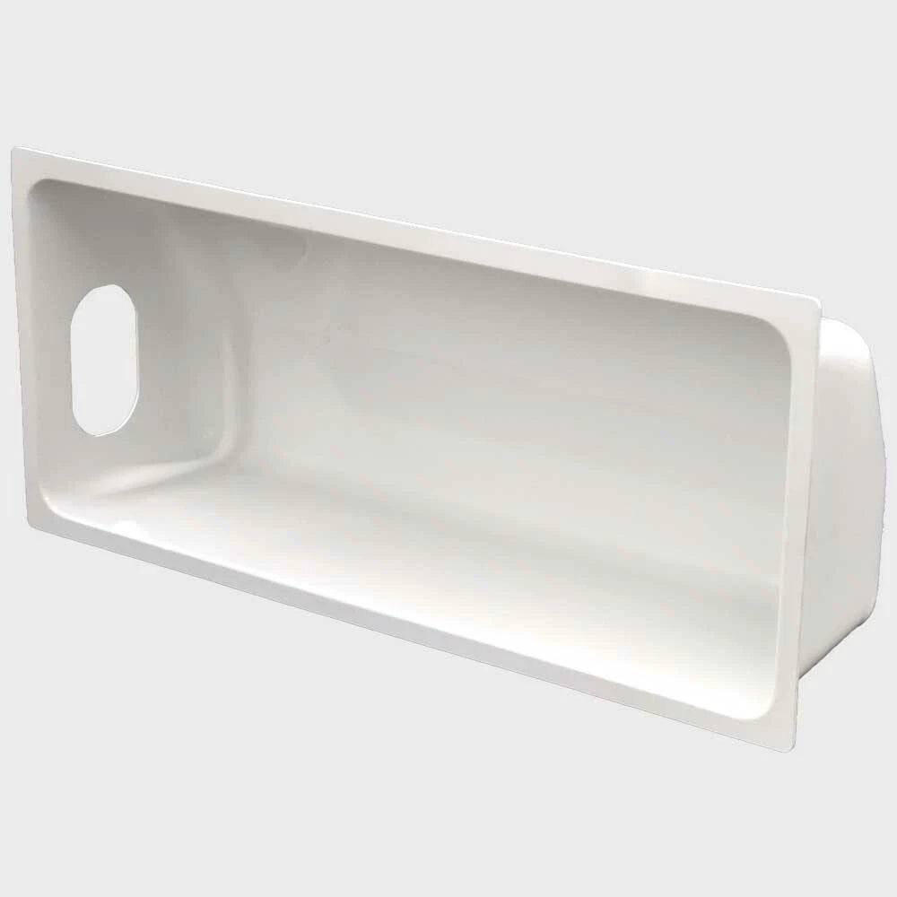 Chaparral Boat Storage Tub Bin 33.00030 | White Plastic W/ Cutout