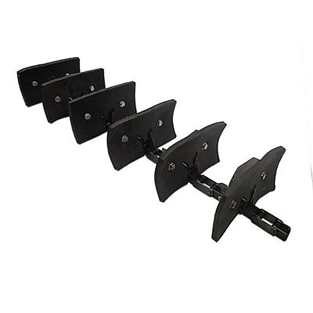 Am87281911 Clean Grain Elevator Chain, Rubber Paddles