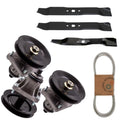 Mower Deck Spindles W/blades And Belt Fits Mtd Replaces 172-7926