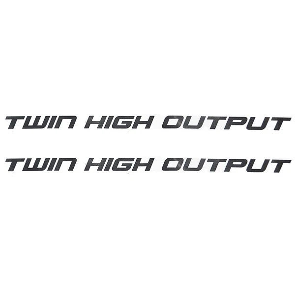 Yamaha Boat Decal 219904247 | Twin High Output 11 1/4 Inch Gray (Pair)