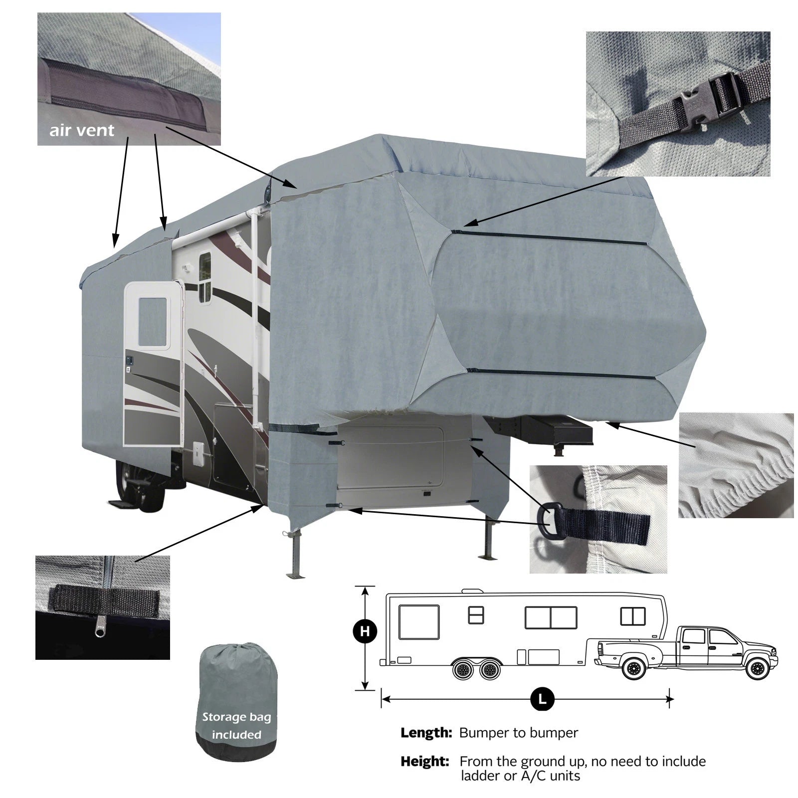 Forest River Arctic Wolf 3550 4-layer 5th Wheel Rv Motorhome Camper
