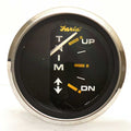 Trim Gauge Faria Kronos Black Mercury Yamaha 2 Inch by Faria