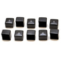 Boat Rail Caps Black Rubber Pole Covers