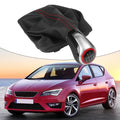 5 Speed Leather Shift Knob Assembly With Bracket For Seat 2012 To 2017