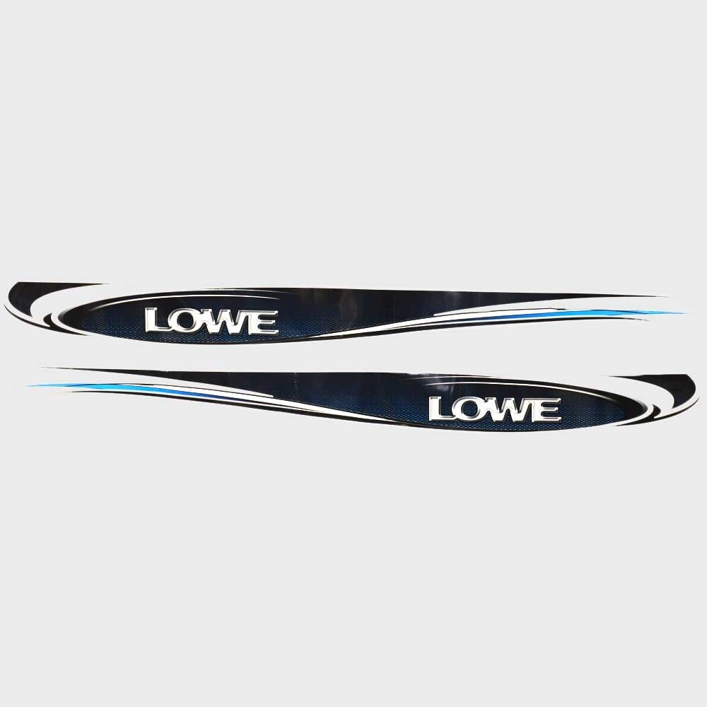 Lowe Boat Hull Decal Set 2098162 90 1/2 x 8 Inch by Lowe