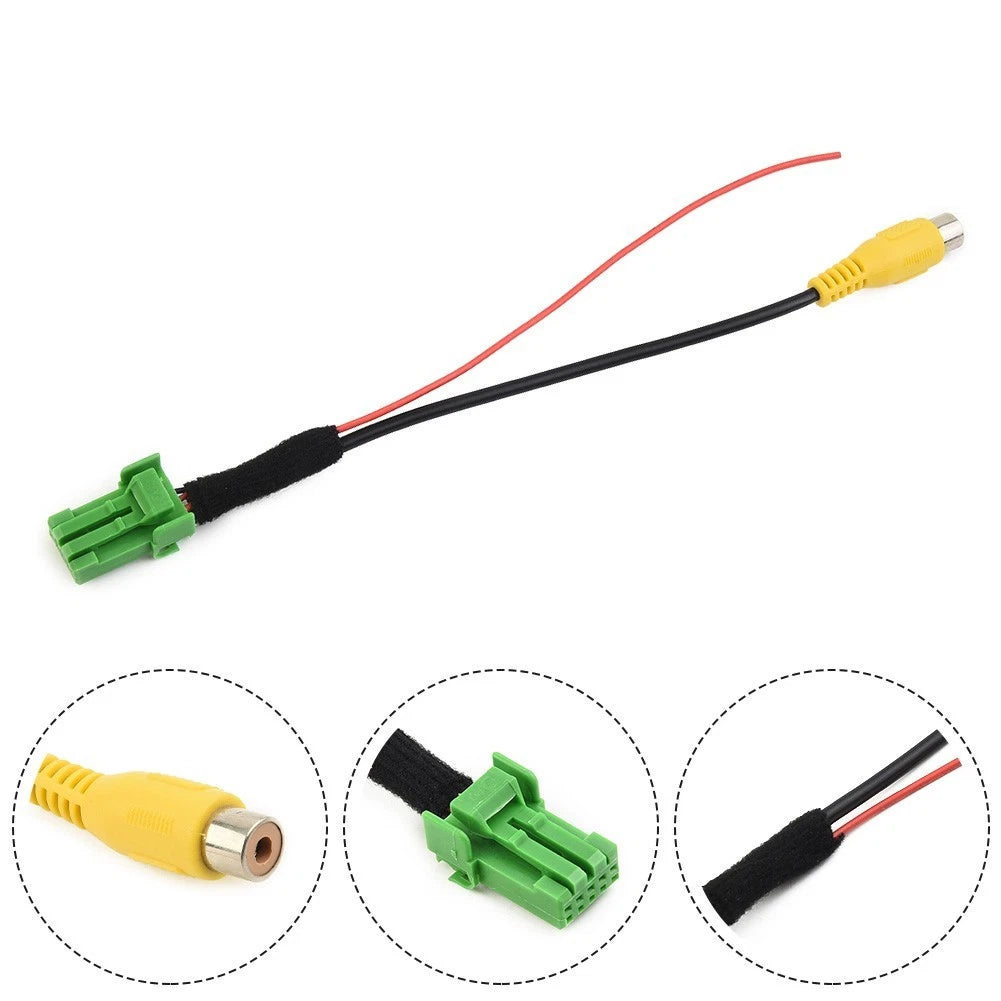 Car Rear-view Camera Video Reverse Camera Convert Cable Adapter