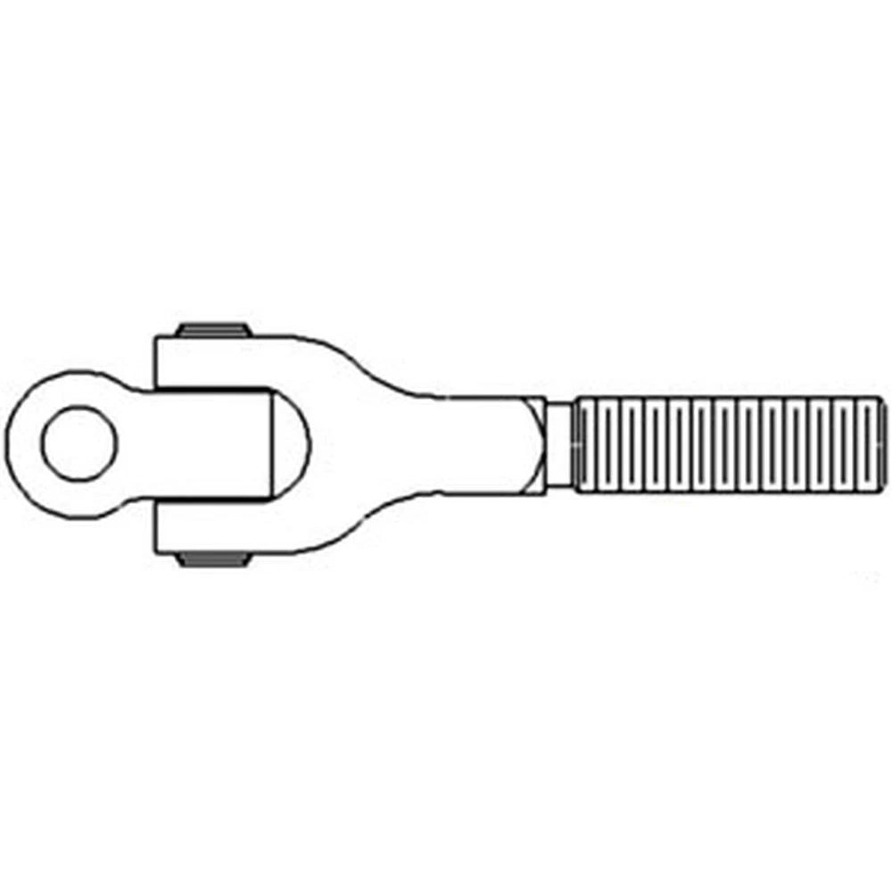 Re44559 Front Toplink End Fits Cat. Iii Fits John Deere 4555 4560