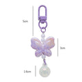 3D Butterfly Keychain Acrylic Design