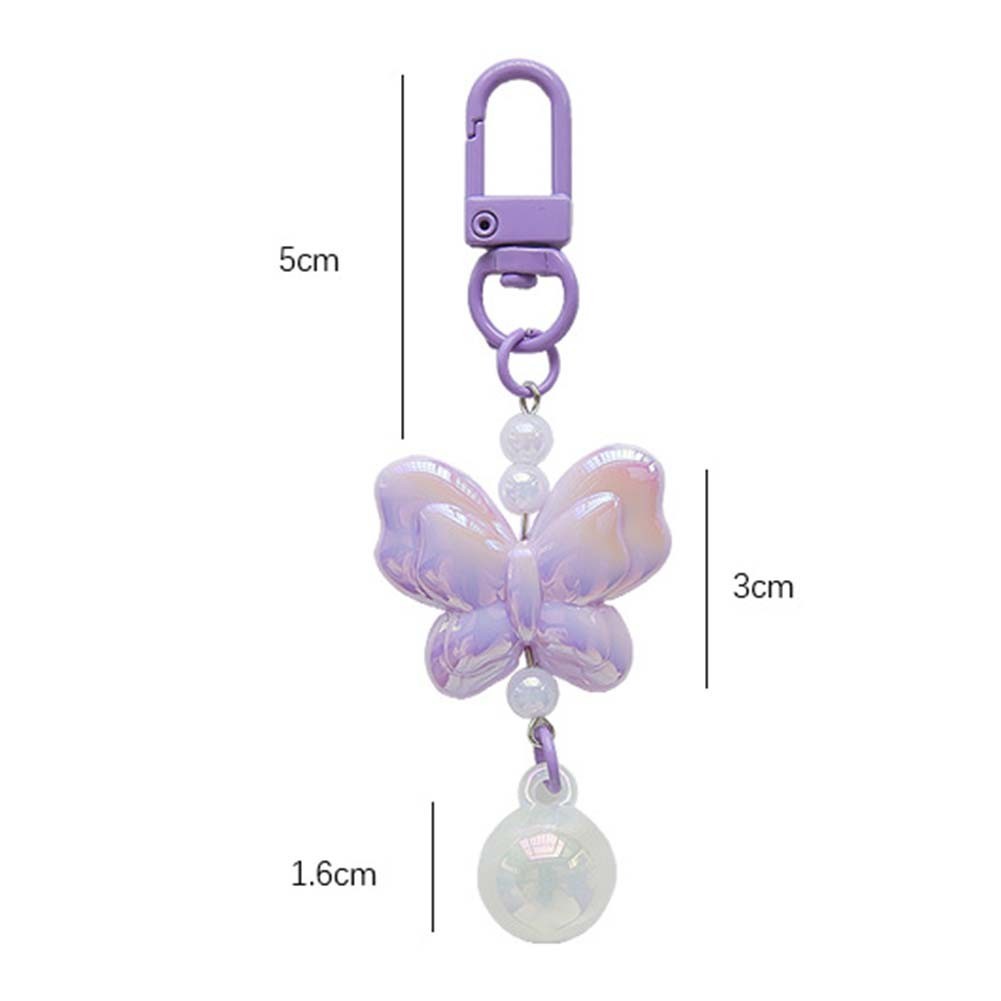 3D Butterfly Keychain Acrylic Design