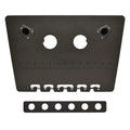 Viaggio Boat Rod Rack 12163-36 | 31 5/8 X 20 1/2 Black Starboard