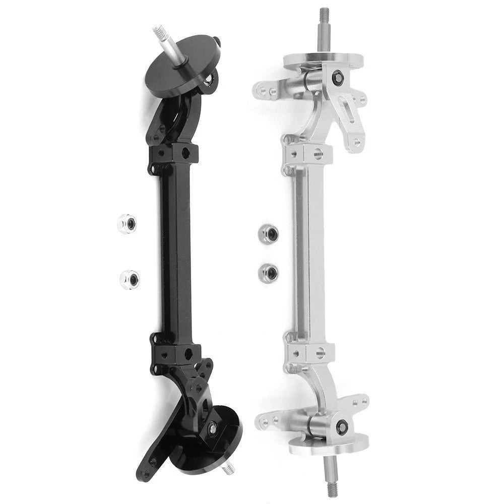 Metal Front End Steering Axle Upright For Tamiya Rc 1/14 Tractor