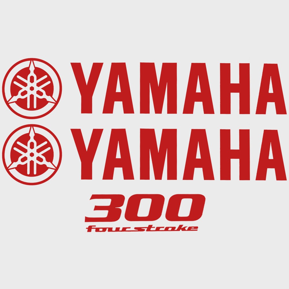 Yamaha Boat Cowling Decals HW1852 by Yamaha