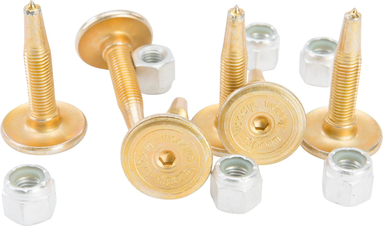 Woodys Gold Digger Carbide Studs 6 Pack For Snowmobile Tracks