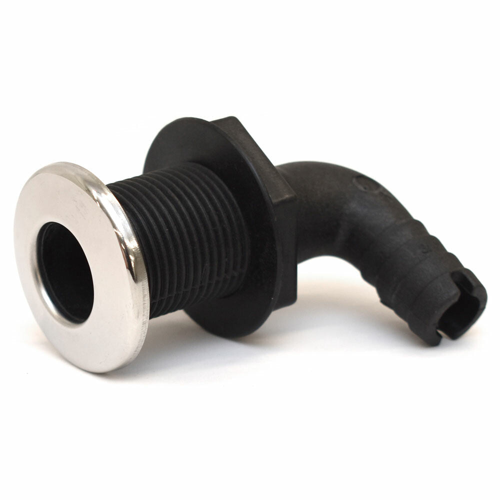 Boat 90 Degree Elbow Thru Hull SS Plastic 3/4 Inch by Sea Ray