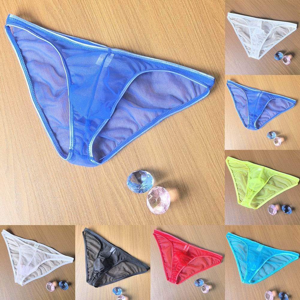Mesh Briefs Daily Wear Transparent Design