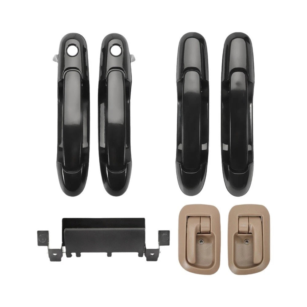 Front Rear Left Right Door Handles 7pcs For Toyota 19for 98 To 2003