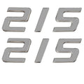 Sea Ray Boat 215 Decals Silver Pair by Sea Ray