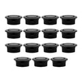 20pcs Rear Bumper Sensor Hole Cover Black Decorative For Vehicle