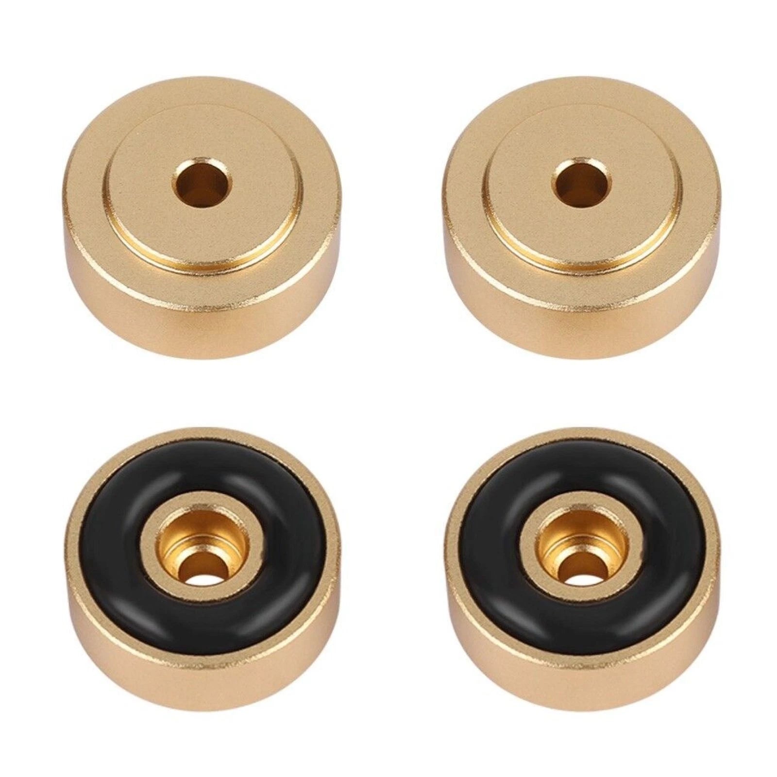 Aluminum Hifi Audio Speaker Isolation Feet Absorb Shock Pad Amplifier
