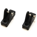 SeaArk Boat Bimini Bracket Mounts Black Plastic by SeaArk
