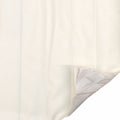 Boat Wide Heat Pleated Vinyl Faux Leather White