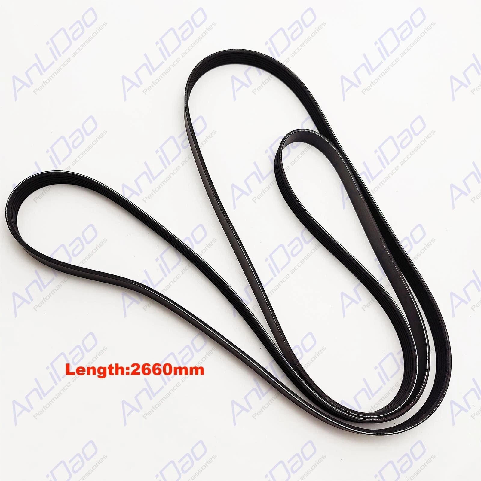 Serpentine Belt 18-15102 57-863876 6 57-865615q06 Repl Mercruiser