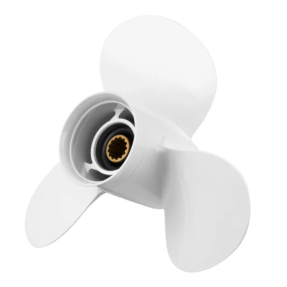 11 3/8 X 12 Boat Propeller 13 Spline Fit Yamaha 25-60 Hp,