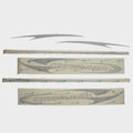 Crestliner Boat Graphic Hull Decals 2022397 | Super Hawk (Set of 6)Ope