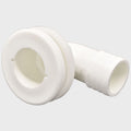 Marine East Boat Angled Thru Hull PLA1302W | 90 Deg 1 1/2 Inch Plastic by Marine East