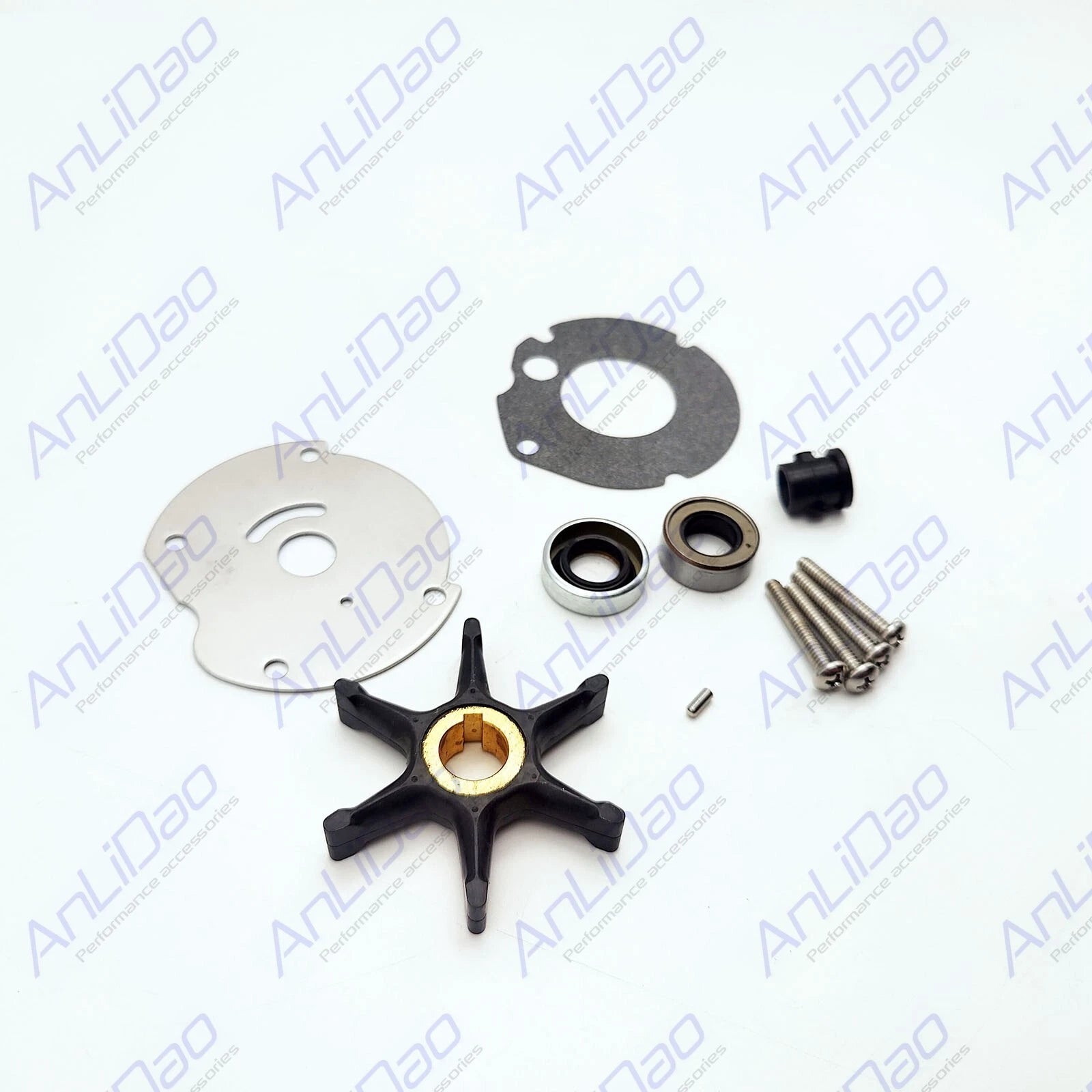 382296 Fit Evinrude Johnson 9.5hp 10hp Outboard Water Pump Impeller