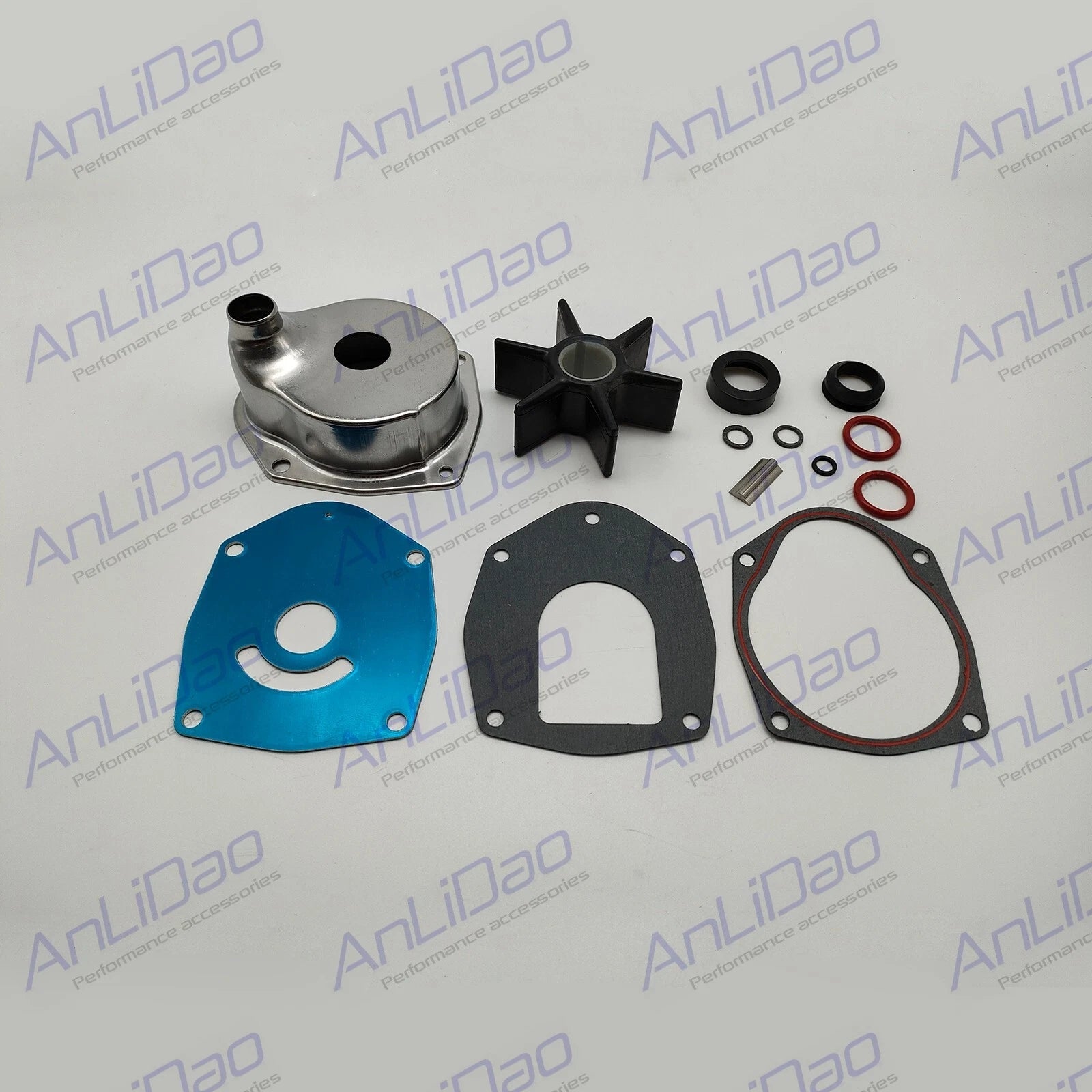 Fit Mercury Mercruiser Alpha One 1 Gen 2 Water Pump Impeller Kit