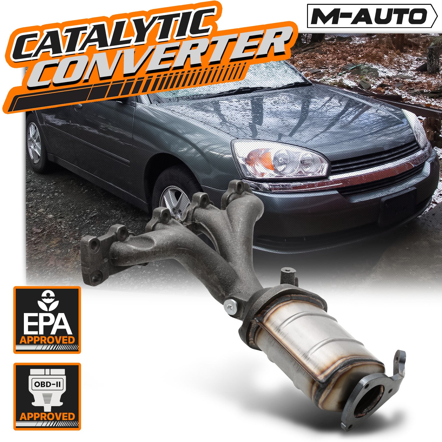 Catalytic Converter for 04-08 Aura/G6/Malibu