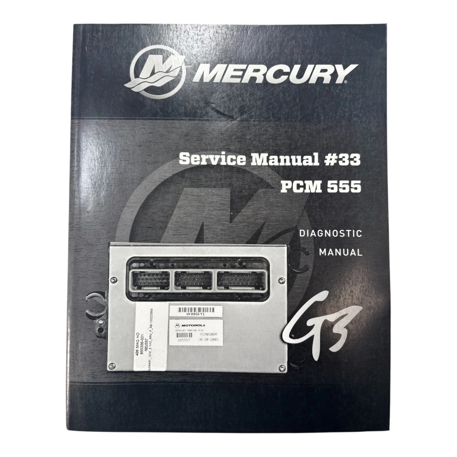 Mercury 90-8m0154207, Pcm 555 Service Manual #33 (2019)